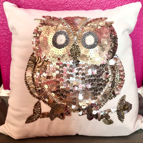 pier one owl pillow